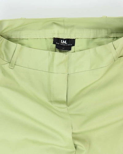 Vintage Y2k 00s I.N. San Francisco Green Bootcut Trousers - W30 L32