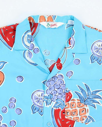 Vintage 80s Tropically Yours Hawaiian Shirt - M