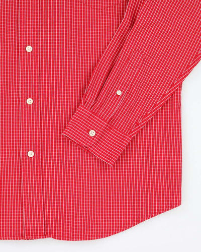 Vintage Chaps Checked Long Sleeve Shirt - L
