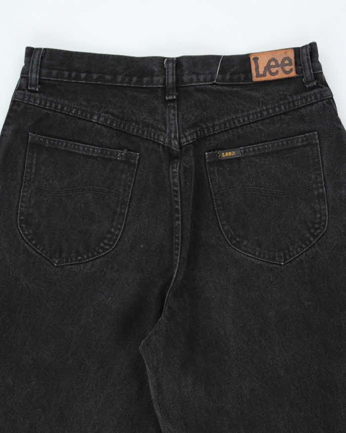 Vintage 90s Lee Black High Waist Jeans - W32 L32