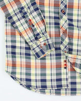 Vintage Hermes Colourful Check Shirt - L
