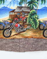Vintage Ky's Motorbike Hawaiian Shirt - L