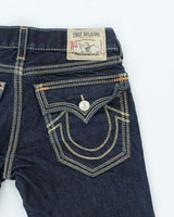 Vintage Y2K True Religion Contrast Stitch Straight Leg Jeans - W32 L27