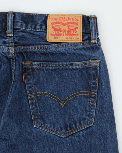 Vintage Levi's 505 Dark Wash Denim Jeans - W30 L27