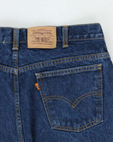 Vintage 80's Levi's Orange Tab Relaxed Fit Dark Wash Jeans - W32 L29