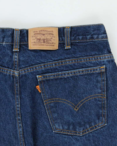 Vintage 80's Levi's Orange Tab Relaxed Fit Dark Wash Jeans - W32 L29