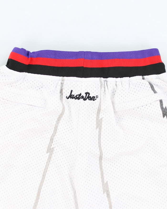 Vintage 90's Toronto Raptors NBA Basketball Shorts - L