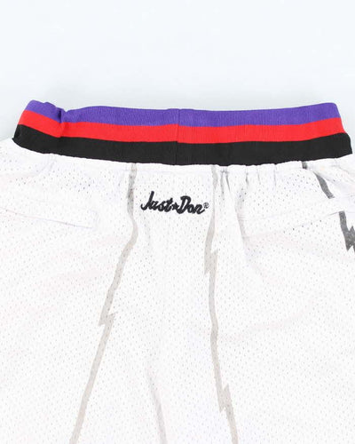 Vintage 90's Toronto Raptors NBA Basketball Shorts - L