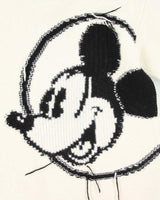 Vintage MO &amp; CO Mickey Mouse Graphic Print Wool Blend Knit Jumper - L