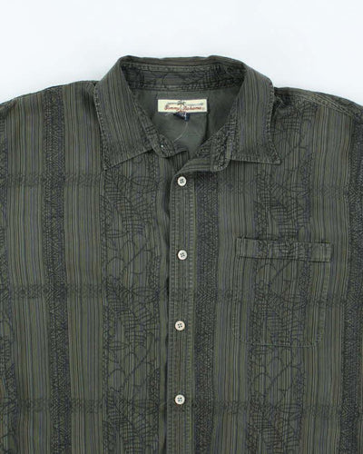 Vintage Tommy Bahama Long Sleeve Silk Shirt - XL