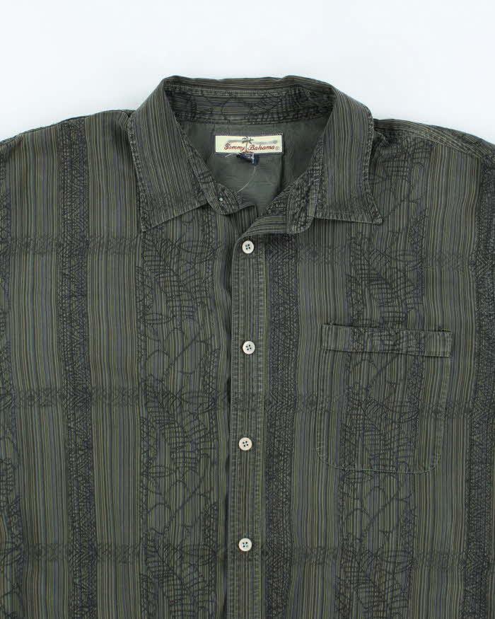 Vintage Tommy Bahama Long Sleeve Silk Shirt - XL