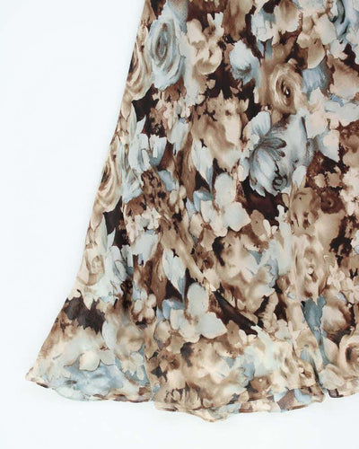 Vintage 90s Jones New York Silk Dress - S
