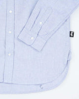Stussy Deadstock Blue Long Sleeve Shirt - L