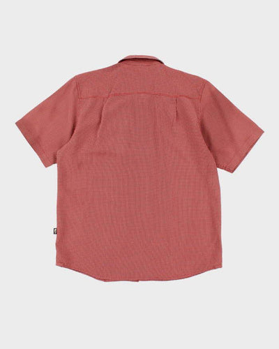 Vintage The North Face Check Short Sleeve Shirt - M