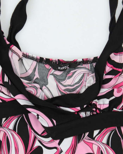Vintage Y2k 00s Mariposa Pattern Dress - S