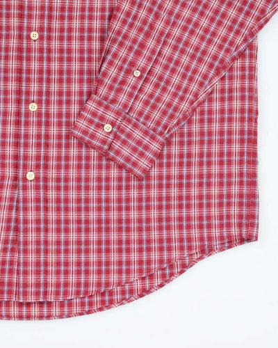 Vintage Chaps Checked Long Sleeve Shirt - XXL