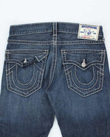 Vintage Y2k 00s True Religion Dark Wash Blue Jeans - W36 L32
