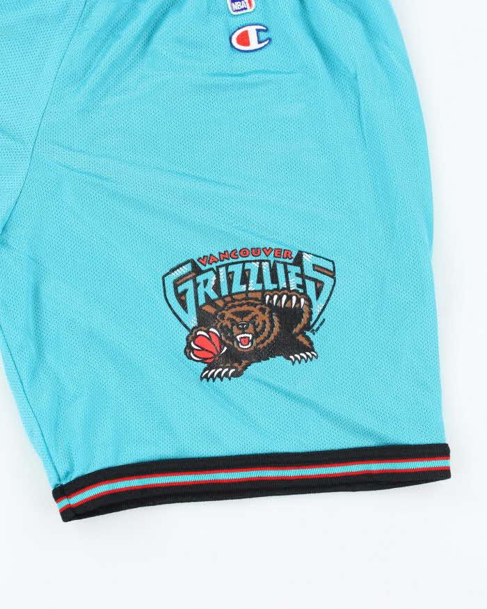 Vintage 90's Champion Vancouver Grizzlies NBA Basketball Shorts - L