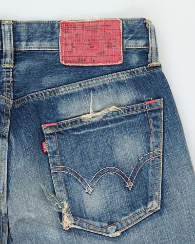 Vintage 90's Edwin Ultra Faded Straight Leg Jeans - W32 L33
