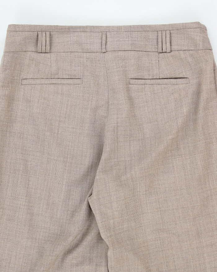 Vintage Y2k 00s Le Chateau Brown Trousers - W30 L33