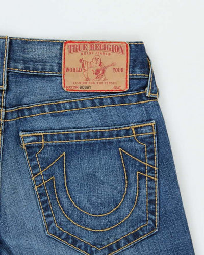 Vintage 90's True Religion Dark Wash Straight Leg Jeans - W30 L33