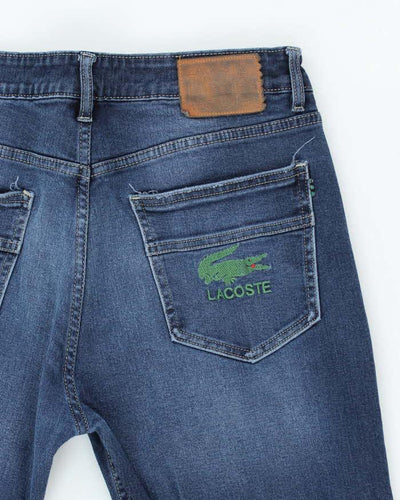 Vintage Y2K Lacoste Dark Wash Straight Leg Jeans - W32 L29