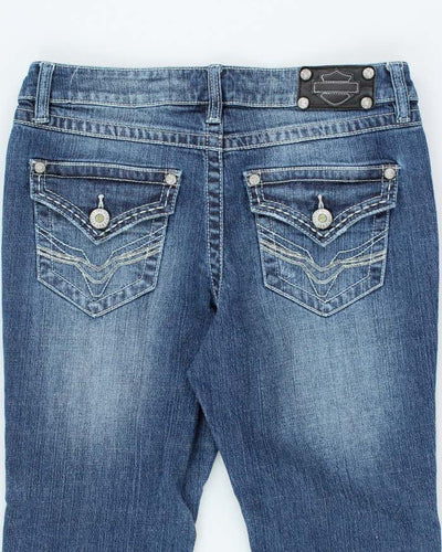 Vintage Y2k 00s Harley Davidson Flared Jeans - W32 L32
