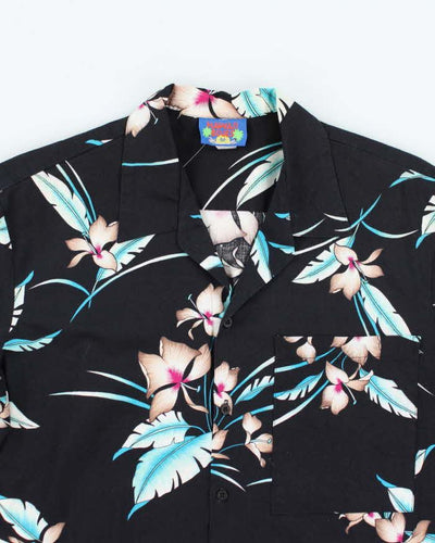 Vintage Hawaii Blues Hawaiian Shirt - M