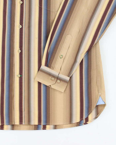 Vintage Tommy Hilfiger Stripe Long Sleeve Oversized Shirt - L