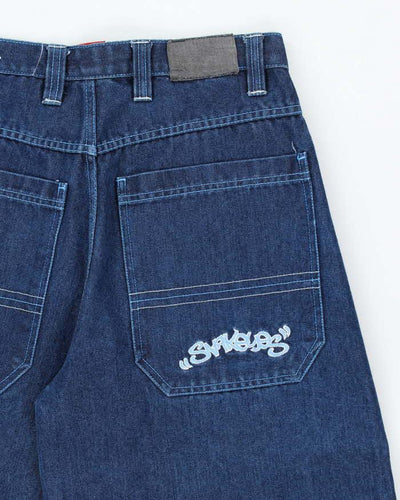 Vintage 90's Snakeyes Ultra Wide Leg Baggy Jeans - W28 L29