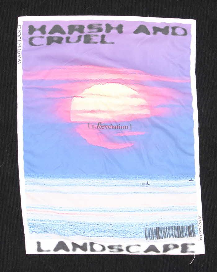 Vintage Harsh and Cruel Cropped Button Up Corduroy Shirt - L