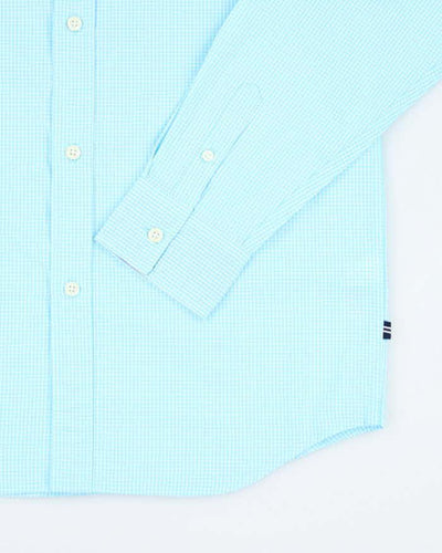 Vintage Nautica Checked Long Sleeve Shirt - XL