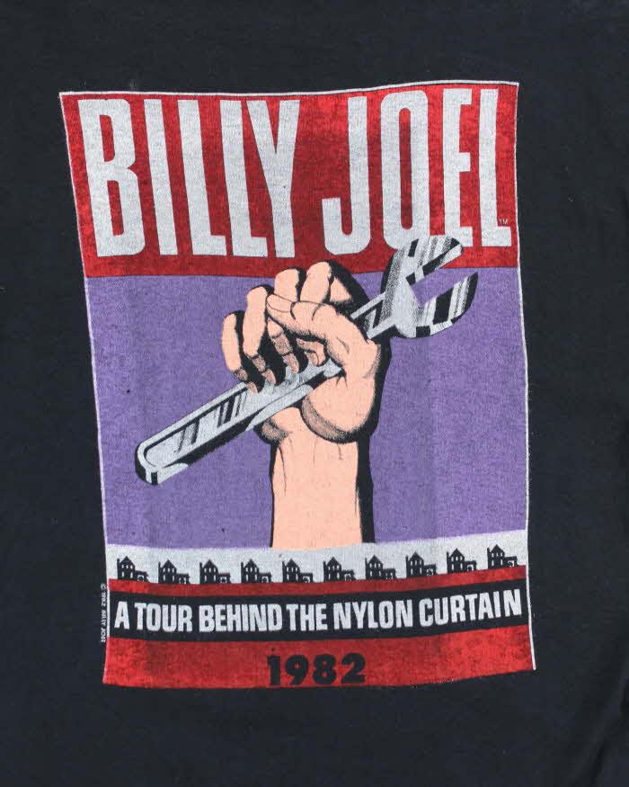 Vintage 80's Billy Joel Behind the Nylon Curtain Tour T-Shirt - L