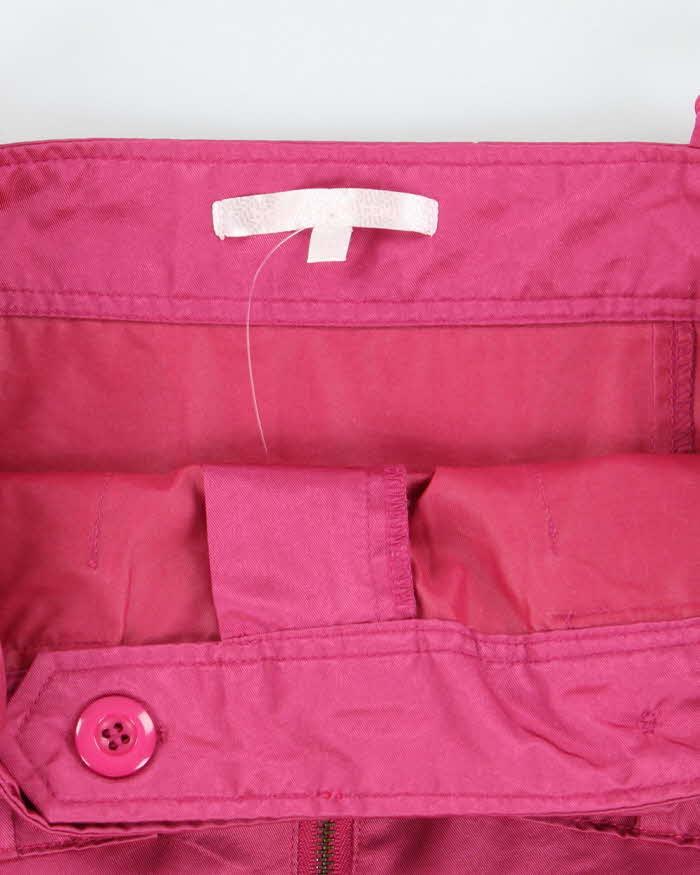Vintage Y2k 00s Bread n Butter Pink Cargo Mini Dress - S