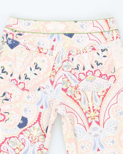 Vintage 90s Marley's Jeans Paisley Pattern Trousers - W28 L31