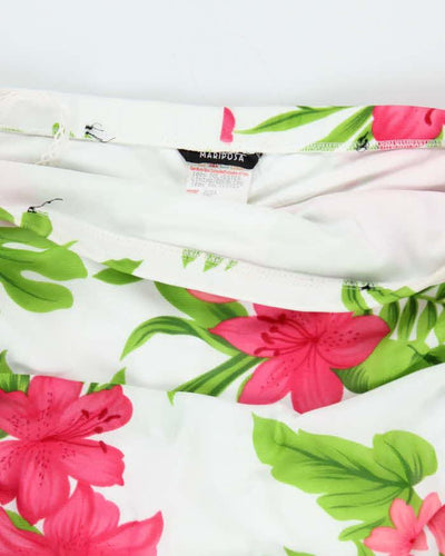 Vintage Y2k 00s Mariposa Floral Sleeveless Dress - M
