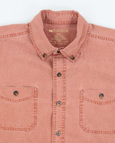 Vintage Wind River Heavyweight Faded Long Sleeve Shirt - L