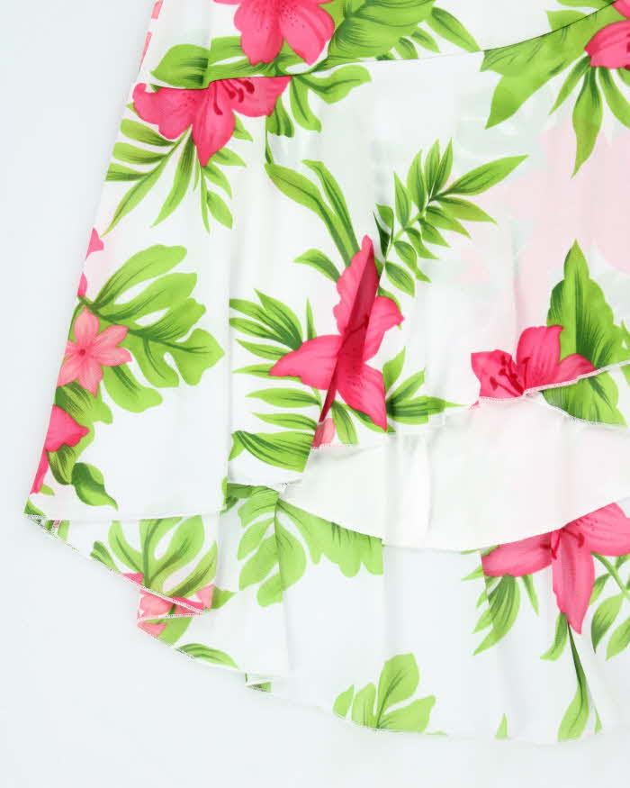 Vintage Y2k 00s Mariposa Floral Sleeveless Dress - M