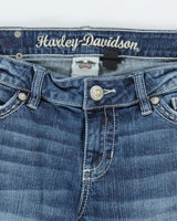 Vintage Y2k 00s Harley Davidson Flared Jeans - W32 L32