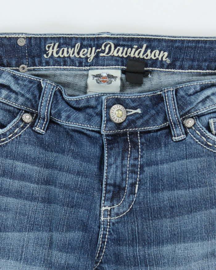 Vintage Y2k 00s Harley Davidson Flared Jeans - W32 L32