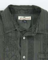 Vintage Tommy Bahama Long Sleeve Silk Shirt - XL
