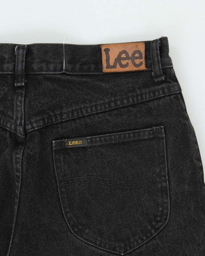 Vintage 90s Lee Black High Waist Jeans - W32 L32
