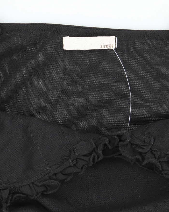 Vintage Y2k 00s Sirens Mesh Sequin Cami - S