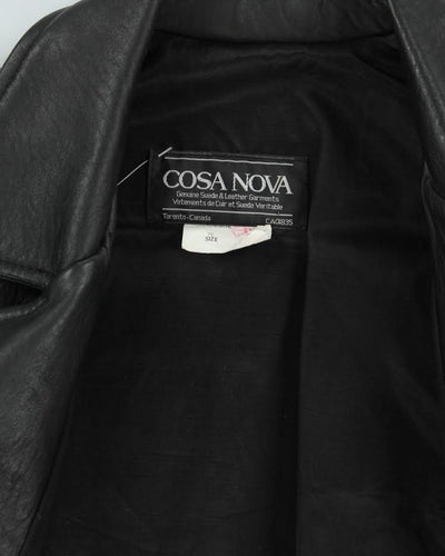 Vintage Cosa Nova Leather Jacket - M