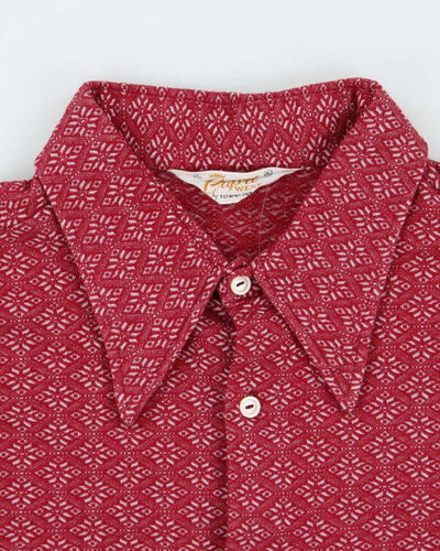 Vintage 70s Capri West Long Sleeve Shirt- XL