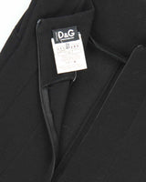 Vintage 90s Dolce &amp; Gabbana Black Dress - S