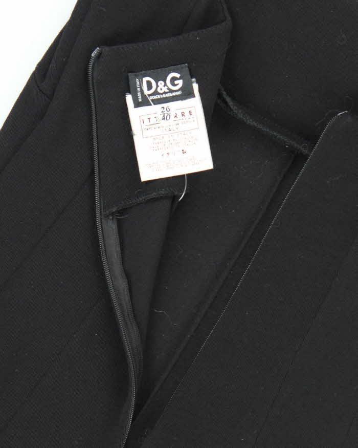 Vintage 90s Dolce &amp; Gabbana Black Dress - S