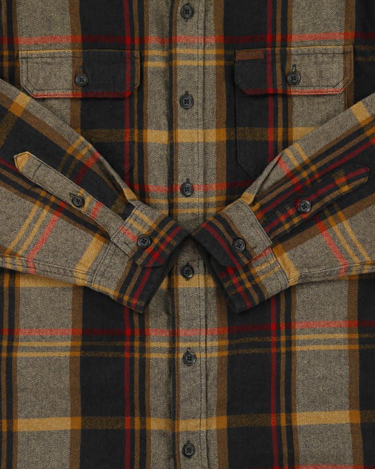 Vintage Orvis Heavyweight Plaid Long Sleeve Flannel Over Shirt - XL