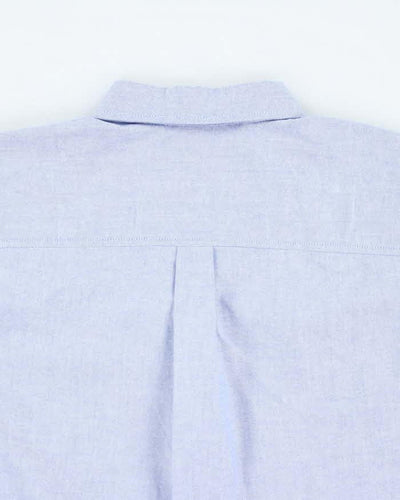 Stussy Deadstock Blue Long Sleeve Shirt - L