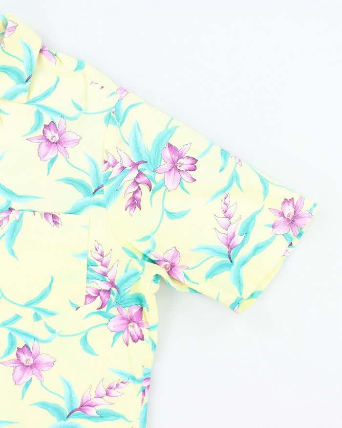 Vintage 80s Tropical Breeze Hawaiian Shirt - XL